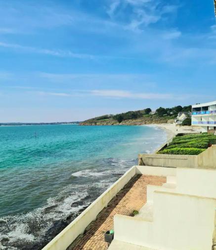 Appartement Devant La Plage Avec Piscine Concarneau Eksteriør billede
